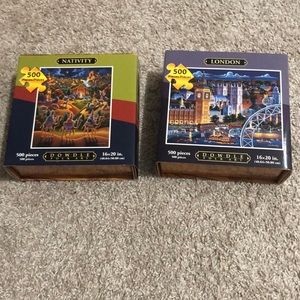 Dowdle Folk Art puzzle set